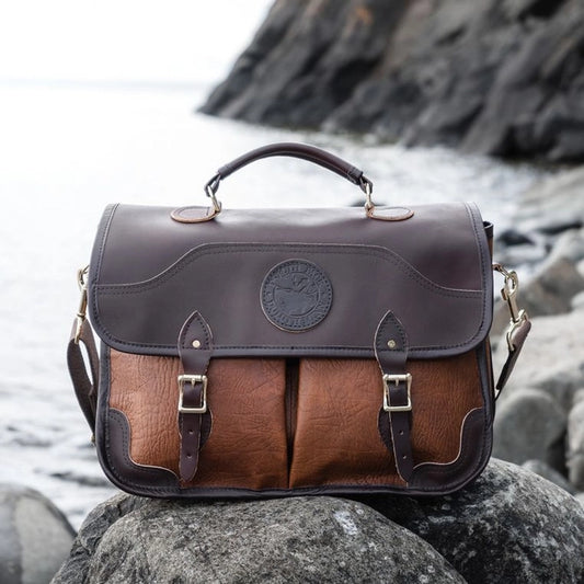 Bison Leather Executive Briefcase